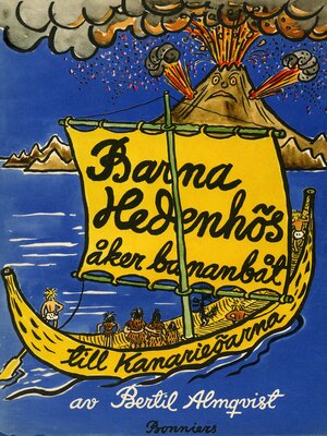 cover image of Barna Hedenhös åker bananbåt till Kanarieöarna